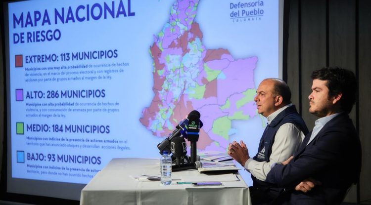 Alerta temprana por riesgo en municipios en las próximas elecciones regionales