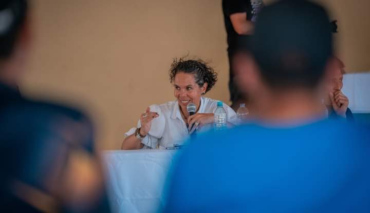 Ministra de Deporte, Astrid Rodríguez, visitó el fin de semana al Guaviare