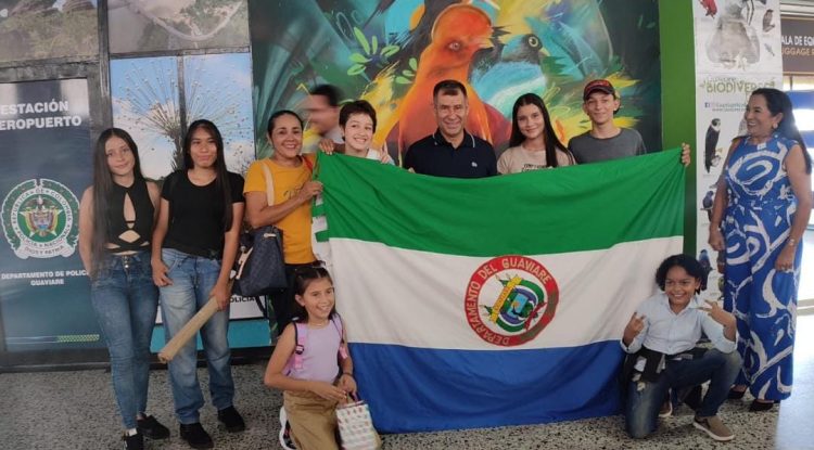 Estudiantes de Guaviare ganadores de Ondas llegan a Bogotá y México
