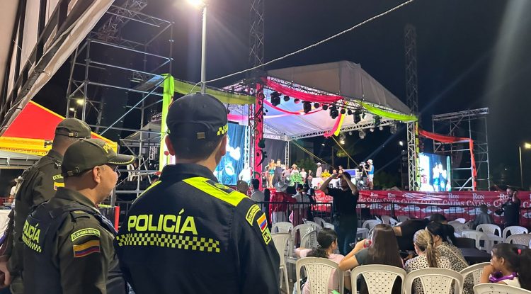 Policía Guaviare reporta buen comportamiento en Festival de Colonias