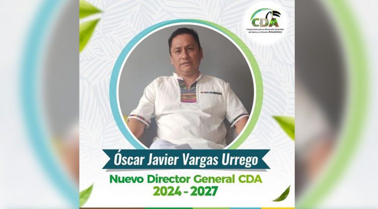 Óscar Javier Urrego, nuevo director general de la Corporación CDA