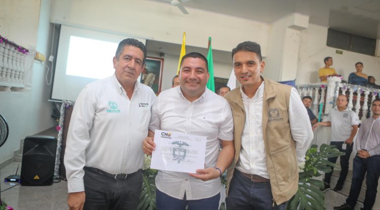 Yeison Rojas, gobernador electo del Guaviare recibió su credencial
