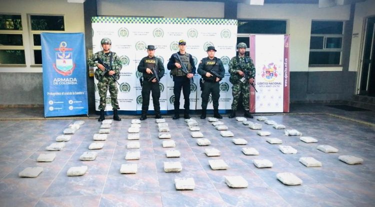 Incautan 65 paquetes de marihuana en San José del Guaviare