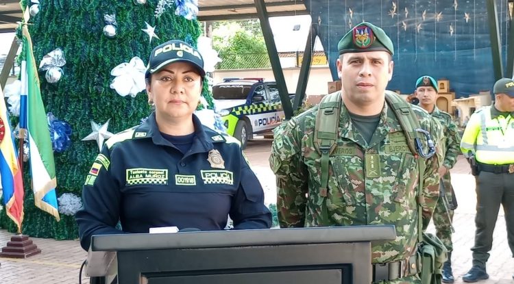 Policía entrega balance de seguridad en el Guaviare