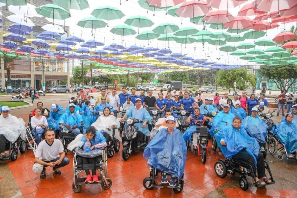 Enlace Departamental destaca dotación de ayudas técnicas a discapacitados