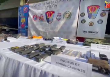 Ubican deposito ilegal con armas en Puerto Rico, Caquetá