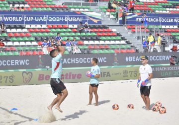 Jorge Hernández entrega balance del Mundial de Fútbol Playa