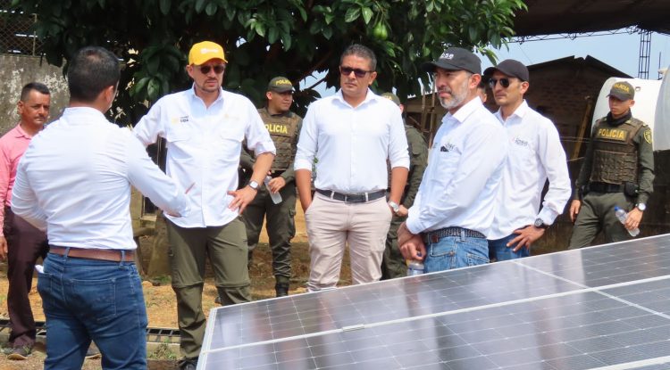 Entró en servicio parque solar en el municipio de Miraflores, Guaviare