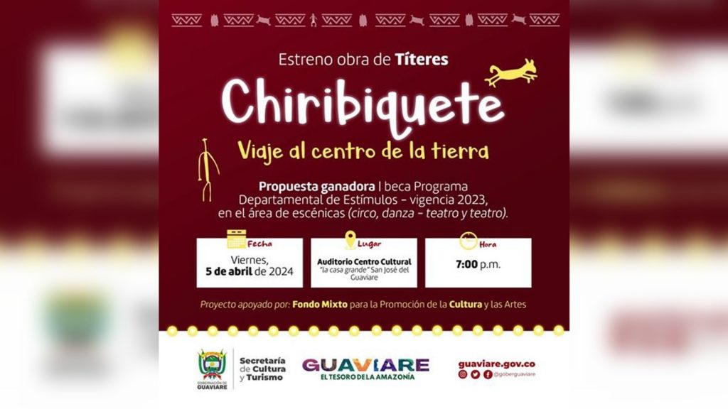 Hoy lanzamiento de “Chiribiquete viaje al centro de la Tierra”