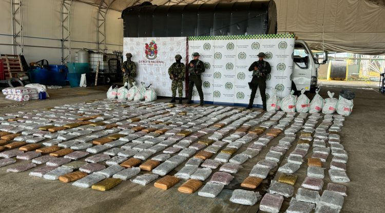 460 kilos de marihuana incautados en San José del Guaviare