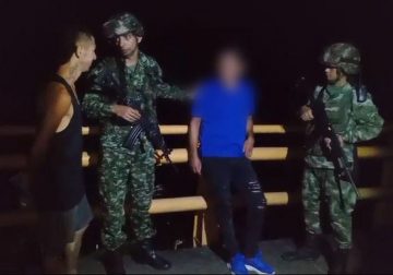 Soldado salvó a un hombre que intentó quitarse la vida en Puente Nowen