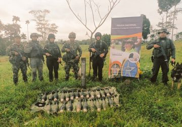 Fuerza Pública destruyó granadas de mortero en Calamar, Guaviare