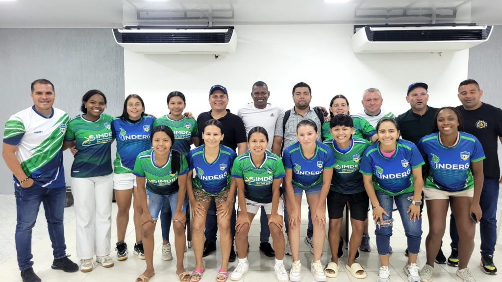 Selección Guaviare de Fútbol Playa Femenino viajó a Interligas en Villavicencio, Meta