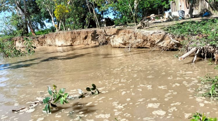 Creciente del Río Guaviare también inundó la vereda El Limón