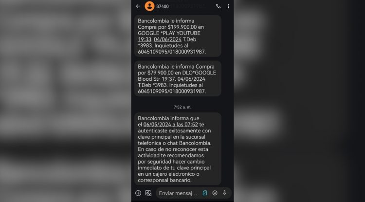 Cuidado con los movimientos de su cuenta bancaria