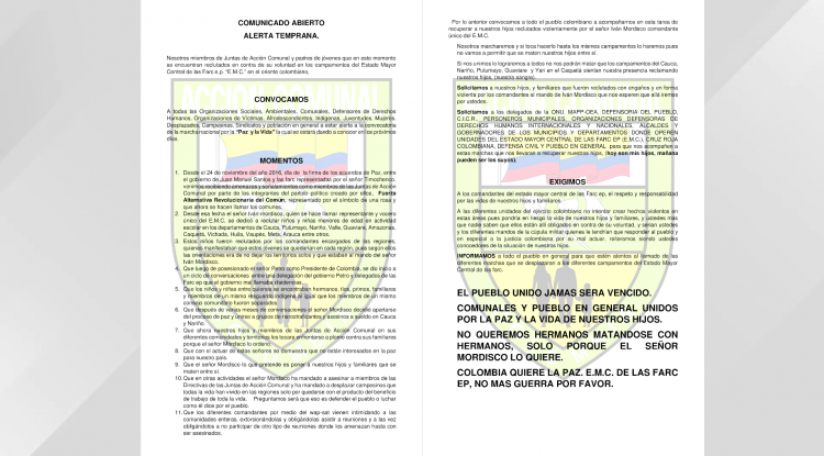 DOCUMENTO FALSO ASOJUNTAS