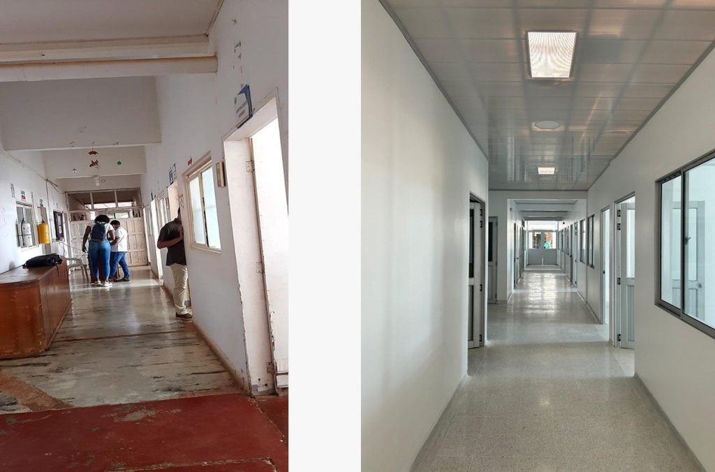 Se invirtieron 3.065 millones de pesos en la remodelación del Hospital de Calamar