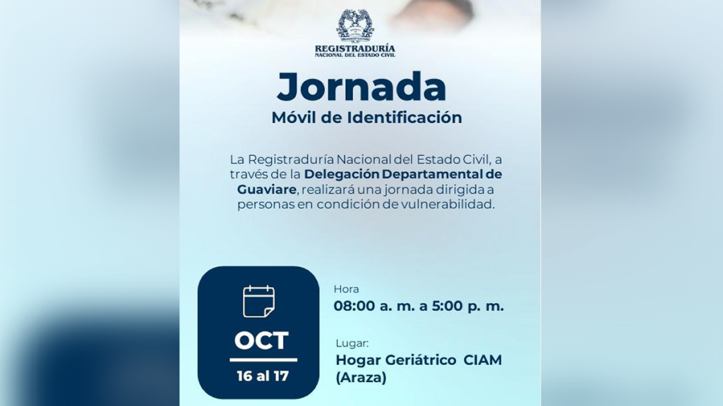 JORNADA DE LA REGISTRADURIA