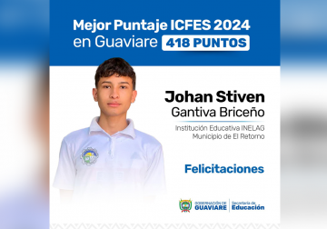 MEJOR ICFES GUAVIARE 2024