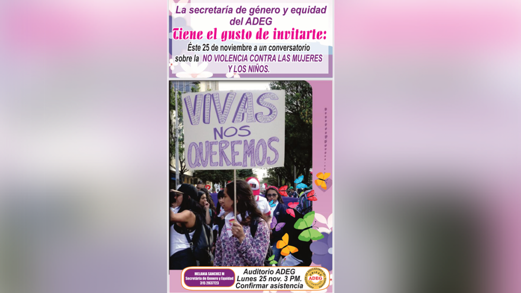 NO VIOLENCIA CONTRA LA MUJER