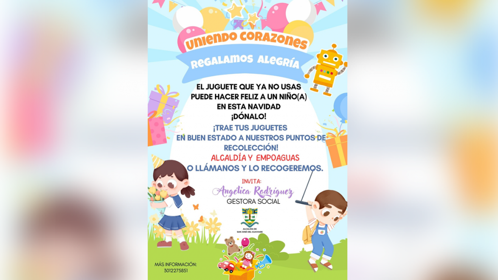 REGALOS PARA NIÑOS DONACION