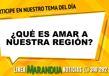 ¿QUÉ ES AMAR A NUESTRA REGIÓN?