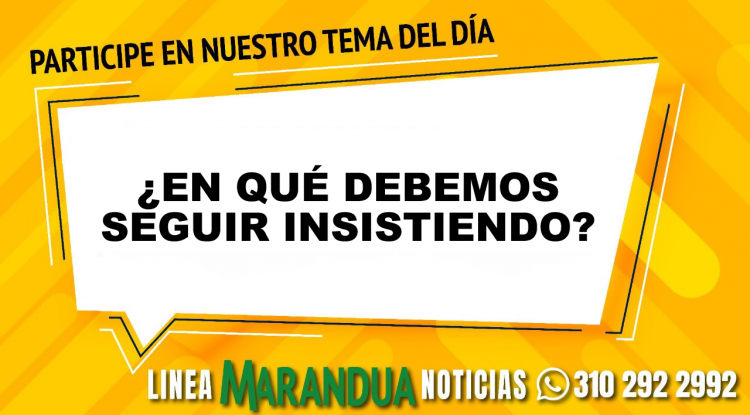 ¿EN QUÉ DEBEMOS SEGUIR INSISTIENDO?