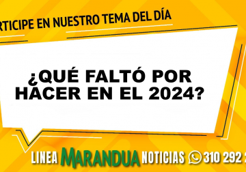 ¿QUÉ FALTÓ POR HACER EN EL 2024?