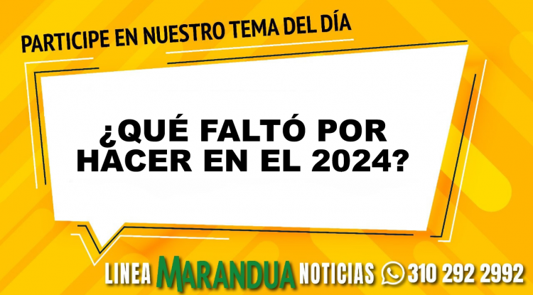 ¿QUÉ FALTÓ POR HACER EN EL 2024?