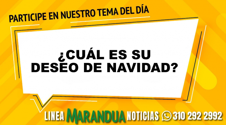 ¿CUÁL ES SU DESEO DE NAVIDAD?