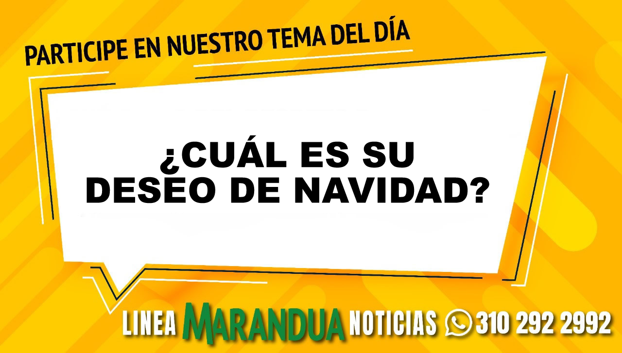 ¿CUÁL ES SU DESEO DE NAVIDAD?