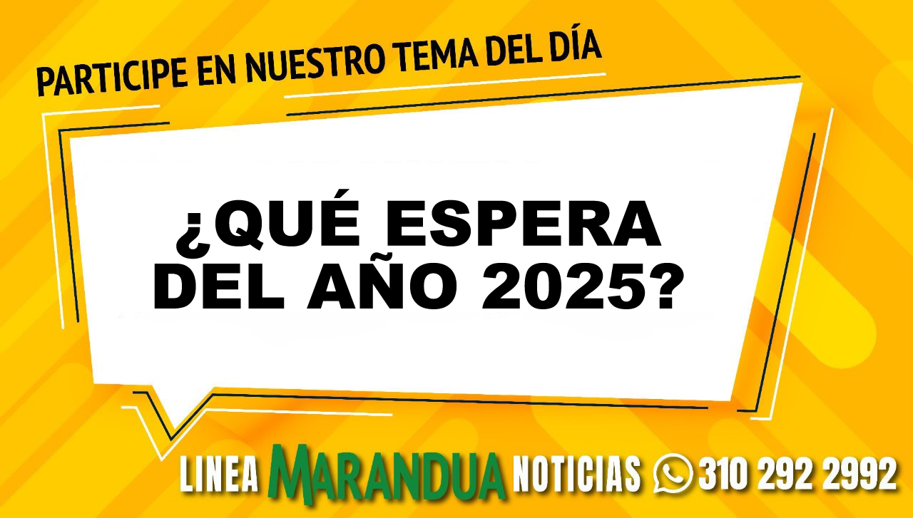 ¿QUÉ ESPERA DEL AÑO 2025?