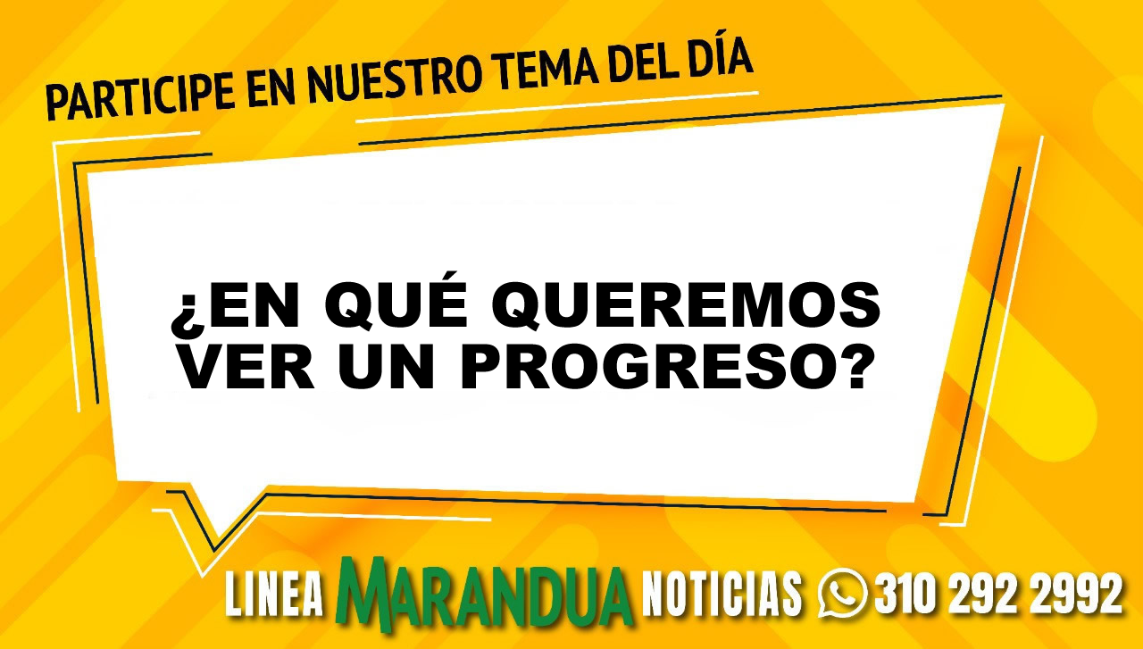 ¿EN QUÉ QUEREMOS VER UN PROGRESO?