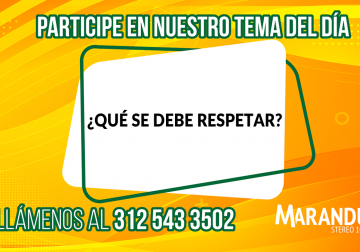 ¿QUÉ SE DEBE RESPETAR?