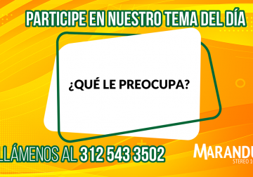 ¿QUÉ LE PREOCUPA?