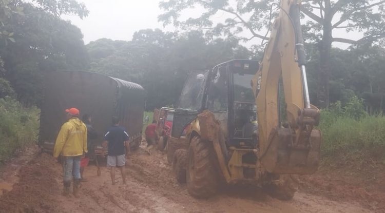 SEC DE OBRAS VIAS DAÑADAS