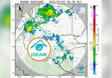 IDEAM advierte reducción de lluvias en agosto, pero alerta por altos niveles de ríos en Guaviare y Meta