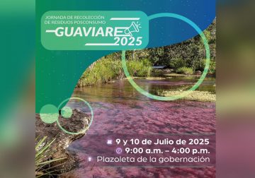 Guaviare realizará la 7ª Jornada de Recolección de Residuos Posconsumo este 9 y 10 de julio